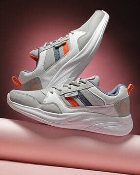 asian Men Mid-Top Sneakers with Lace Fastening-picture-17