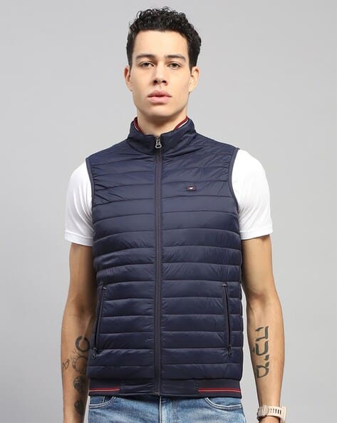 Men Zip Front Jacket
