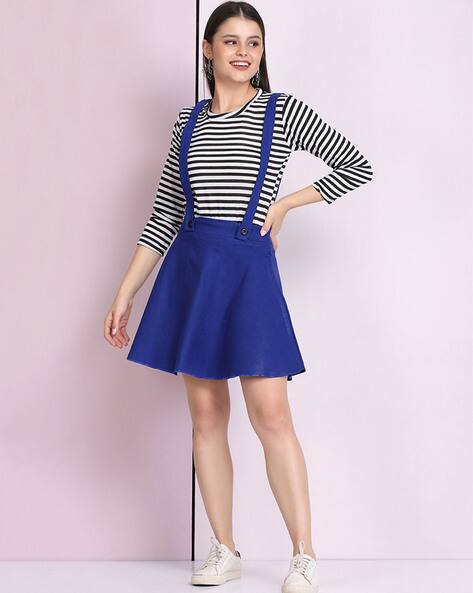 Buy Royal Blue Skirts for Women by DIMPY GARMENTS Online