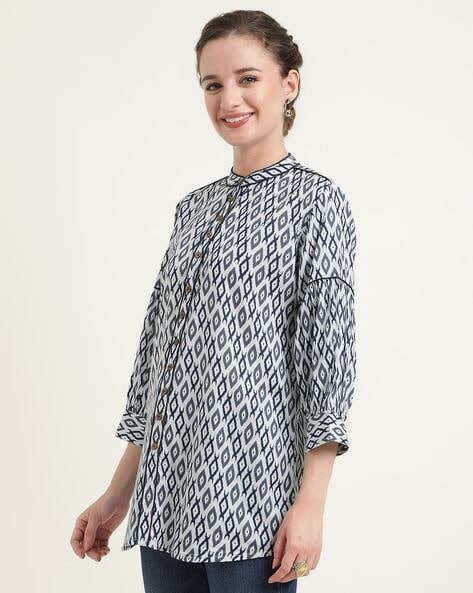 Zari Women  Self-design A-line Tunic