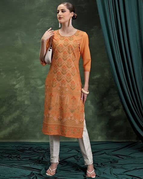 Ketch Women Floral Kurta