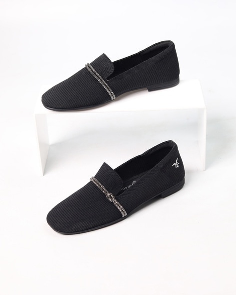 Monrow Women Kayla Square-Toe Ballerinas