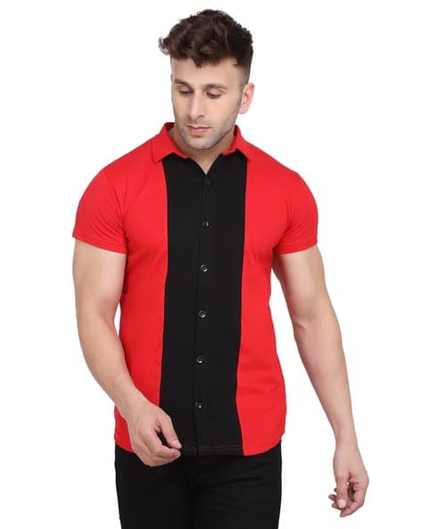 Buy Red Shirts for Men by Tfurnish Online
