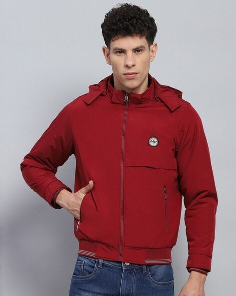 Men Zip Front Jacket