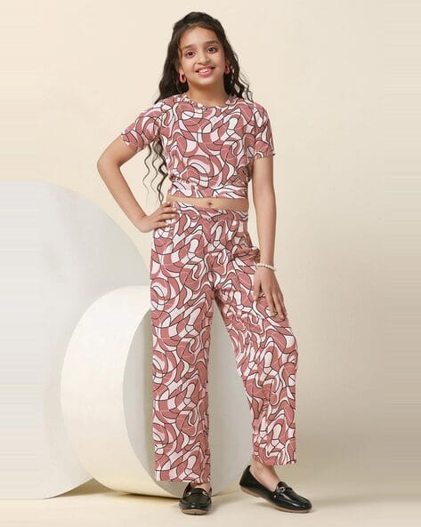 Women Printed Top Pants