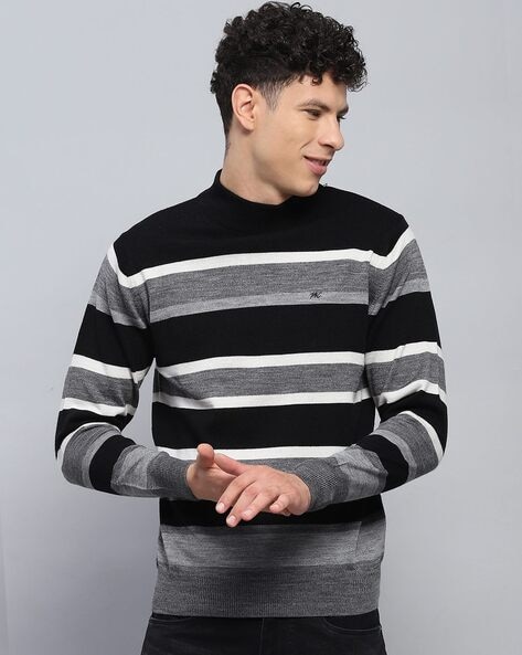 Buy Grey Sweaters Cardigans for Men by Monte Carlo Online Ajio