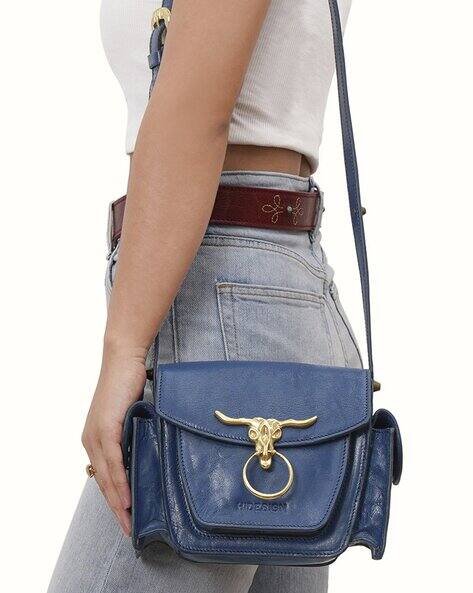 Buy Blue Handbags for Women by HIDESIGN Online