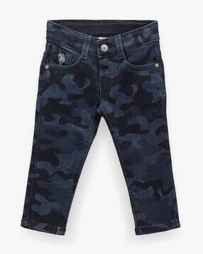 u.s. polo assn. Boys Camouflage Print Regular Fit Jeans-picture-10
