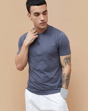 Men Regular Fit T-Shirt-image-3