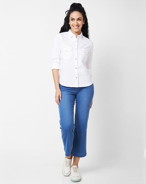 Buy White Shirts for Women by SPYKAR Online
