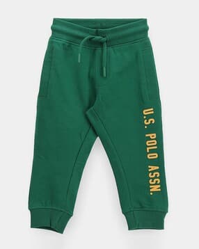 u.s. polo assn. Boys Brand Print Cotton Joggers with Insert Pockets-picture-24