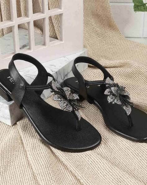 Woman T-strap Sandals - Main Image