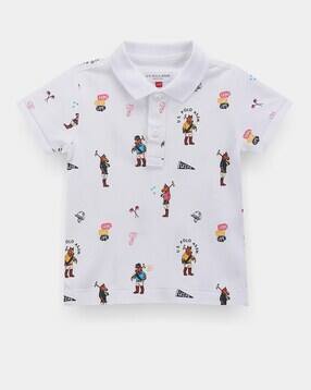 u.s. polo assn. Boys Printed Regular Fit Polo T-Shirt-picture-47