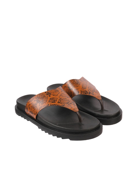 Metro Men Thong-Strap Flip-Flops