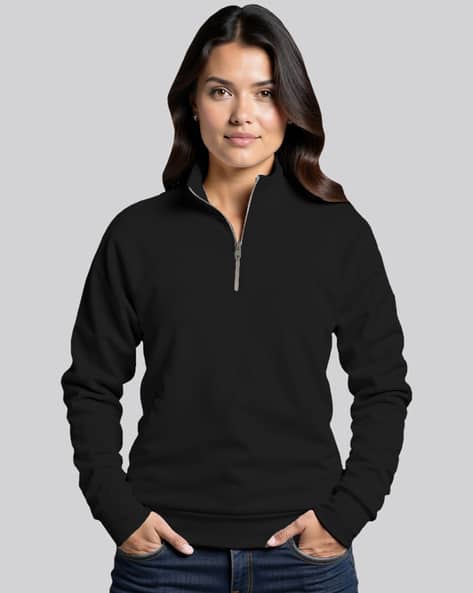 Women Regular Fit Sweatshirt