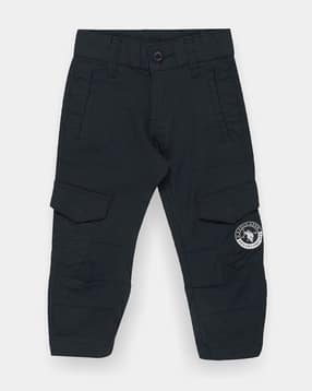 Boys Regular Fit Cargo Pants-image-32