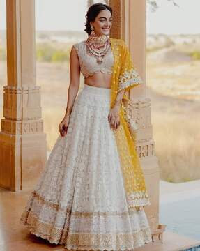 Simple ghagra choli top