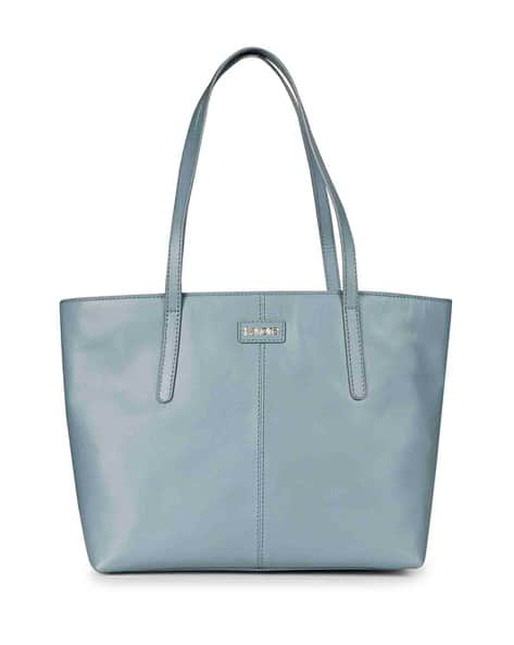 Oversized Leather Structured Tote Bag