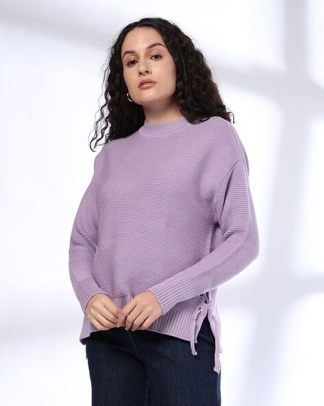 Women Regular Fit Round Neck Pullover