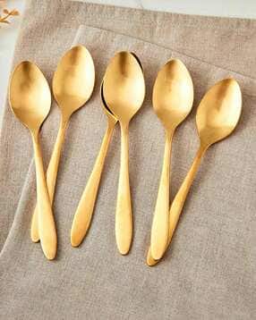 home centre Set of 6 Stainless Steel Baby Spoons-picture-17