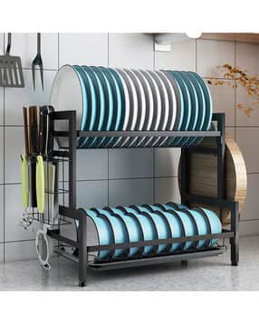 Plantex 2-Layer Dish Drying Rack-picture-48