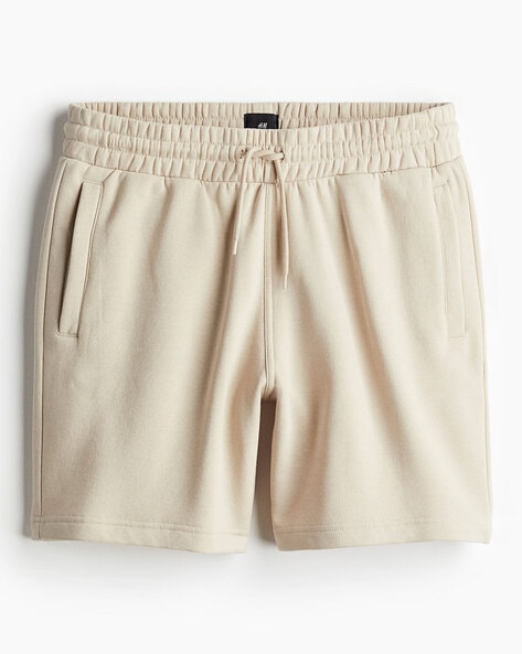 H&m beige shorts online