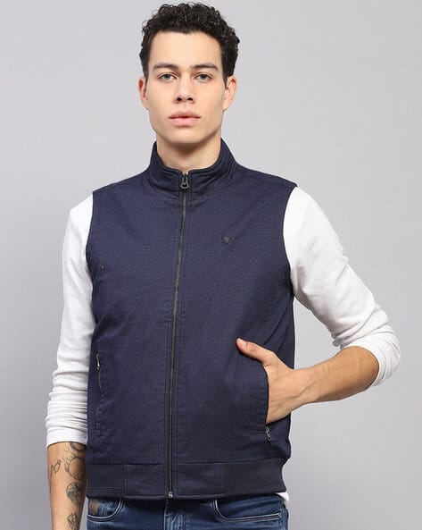 Men Regular Fit Jacket