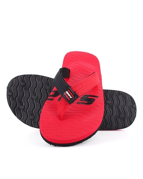 Buy Red Flip Flop Slippers for Men by Sparx Online Ajio