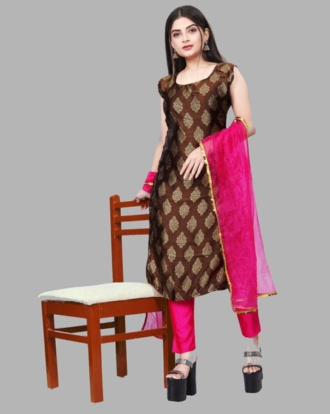 Women Unstitched Dress Material Price in India