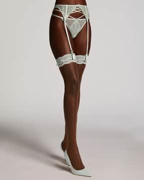 hunkemoller 15 Denier Fancy Lace Top Stocking-picture-46