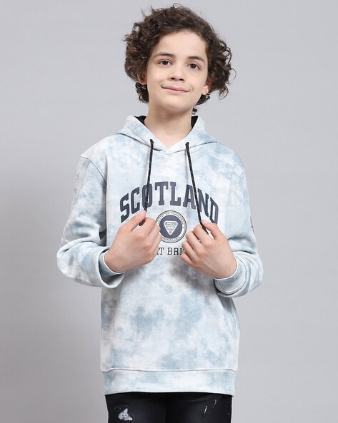 Buy Blue Sweatshirts Hoodie for Boys by MONTE CARLO Online Ajio