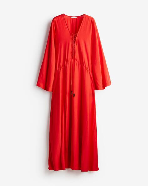 chinese dress ladies ANDROMEDA RED MINI DRESS
