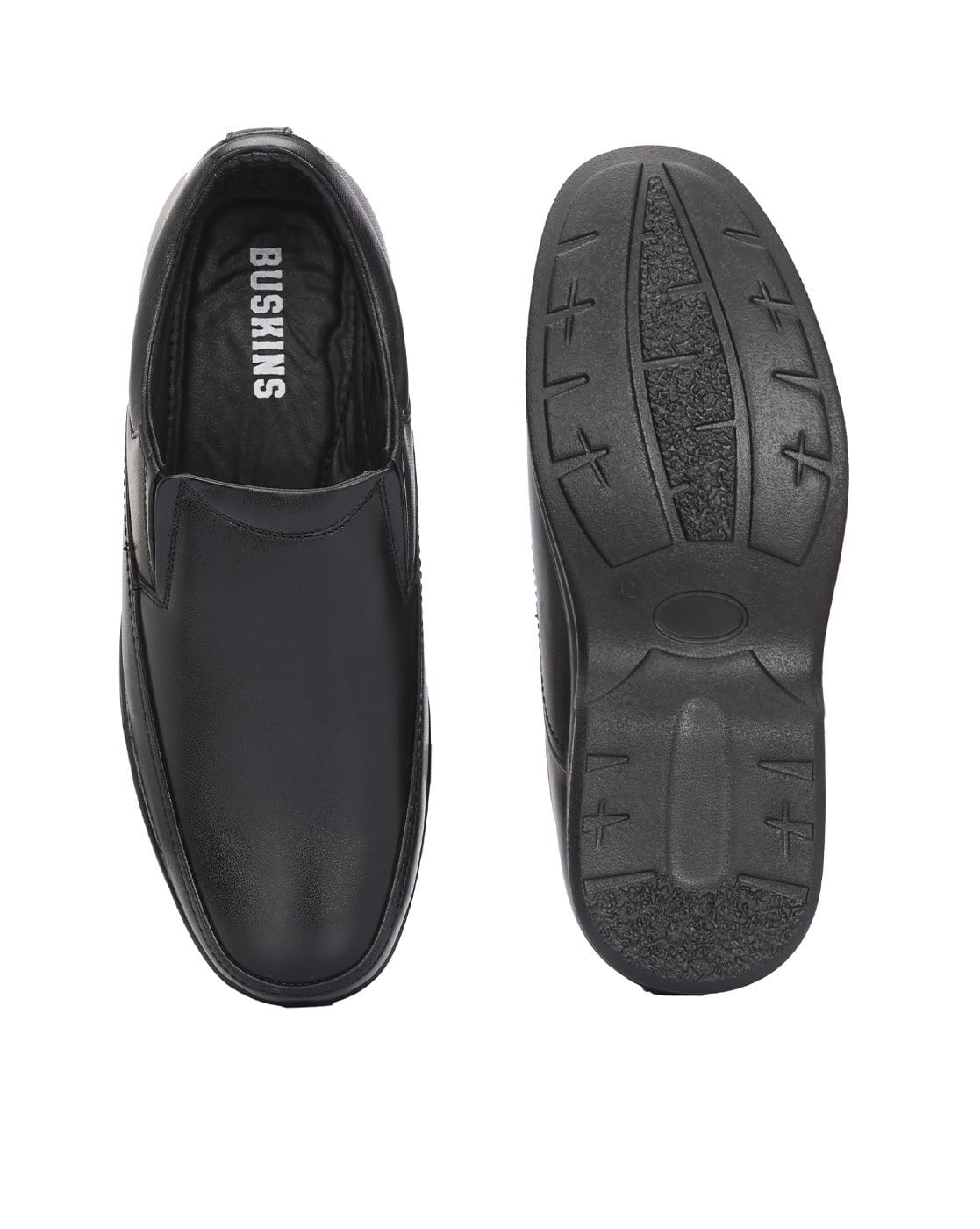 Buy BLACK Formal Shoes for Men by BUSKINS Online