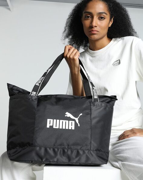 Puma black handbag hotsell