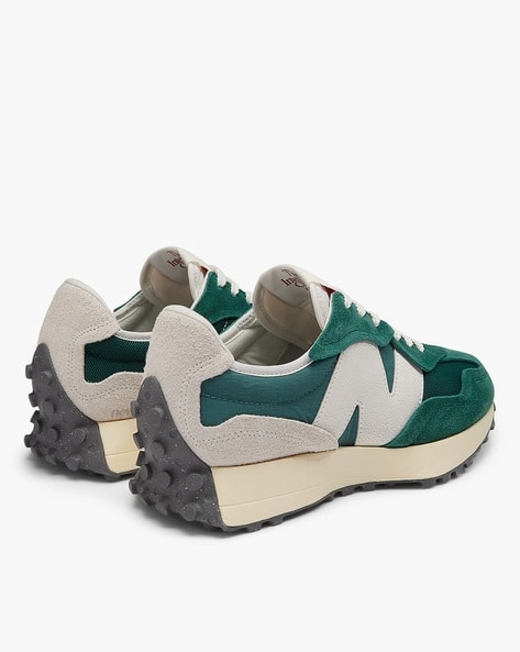 Baskets Basses New Balance Kaki Femme 327 New Balance 327 Marron