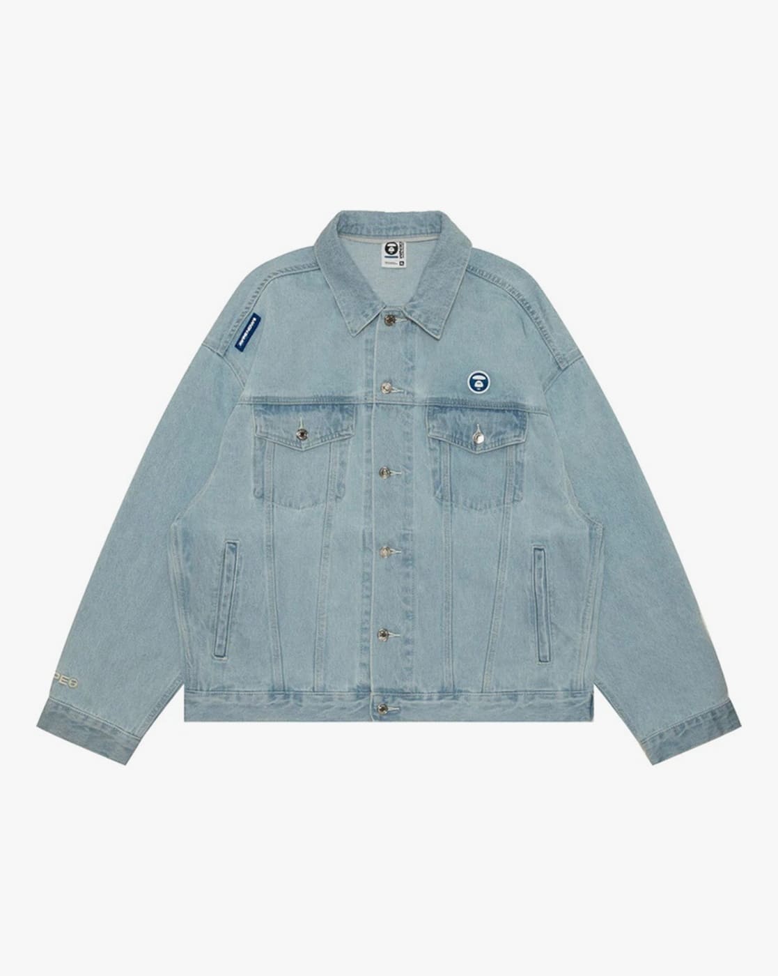 ジャケット・アウター A BATHING APE BPY BAPY JK JACKETS Buy AAPE BY A BATHING APE Light-Wash Regular Fit Jacket with