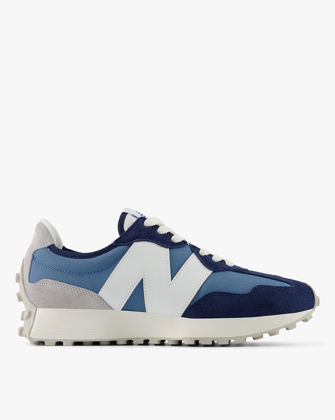 Buy NEW BALANCE 327 Lace-Up Walking Shoes Blue Color Men AJIO LUXE