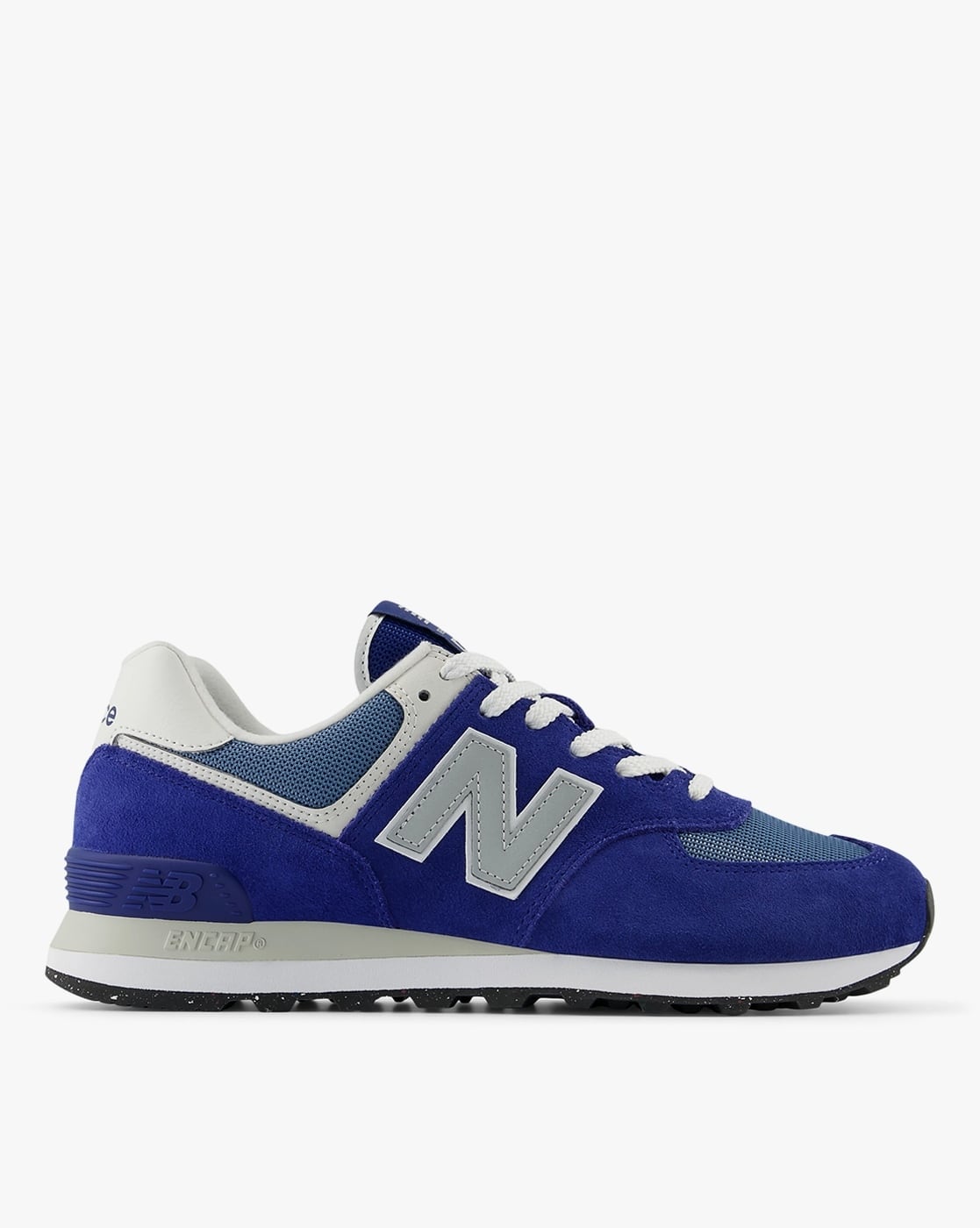 Buy NEW BALANCE 574 Lace-Up Walking Shoes | Blue Color Men | AJIO LUXE
