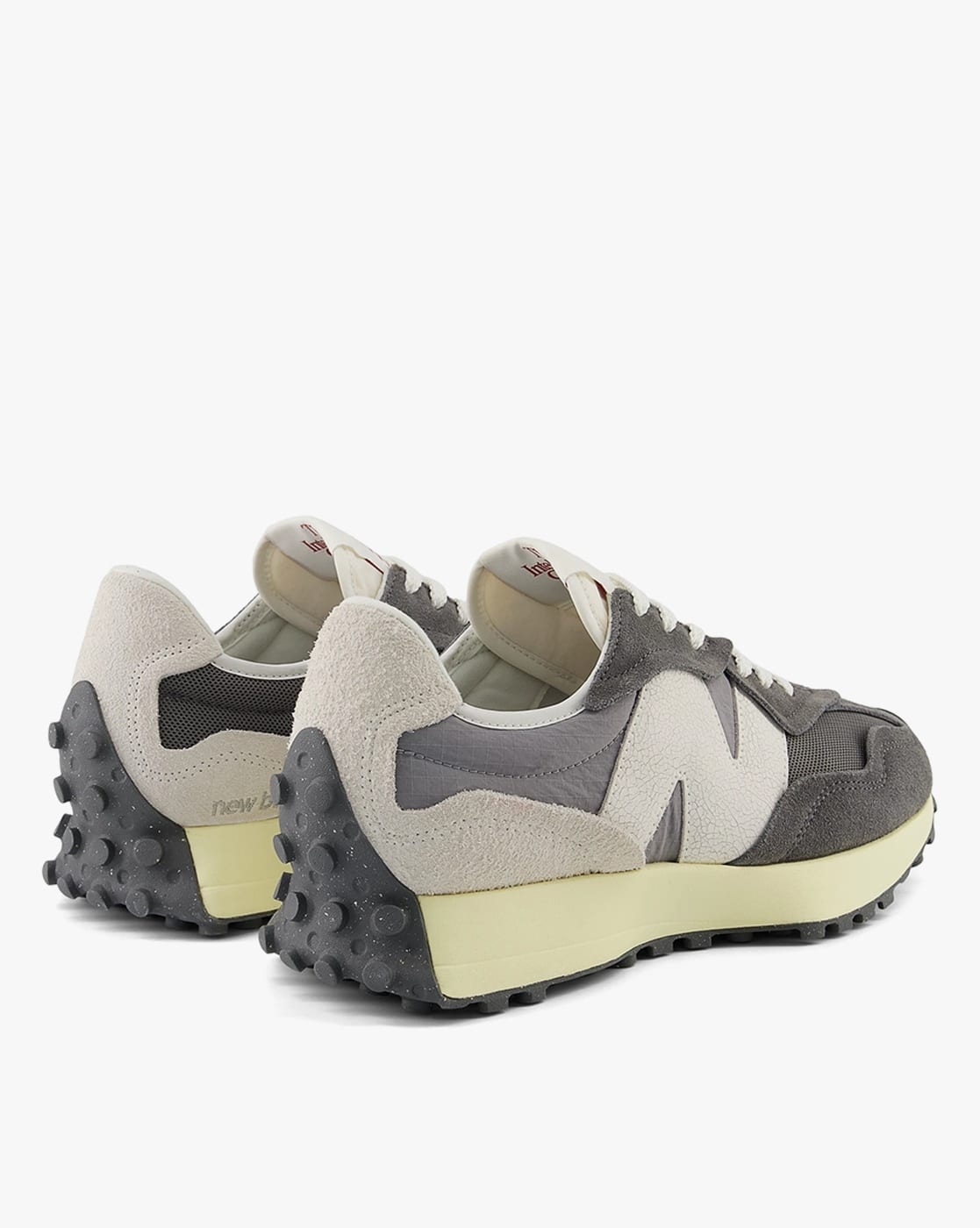 Buy NEW BALANCE 327 Lace-Up Walking Shoes | Grey Color Men | AJIO LUXE