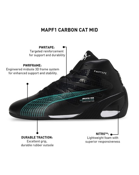 Mercedes AMG Petronas Motorsport Carbon Cat Mid Driving Shoes