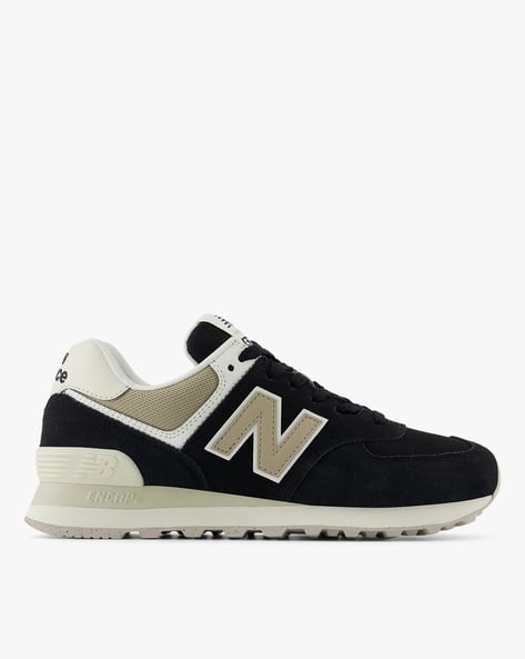 Women 574 Logo Applique Low-Top Shoes