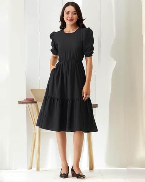 Woman Fit and Flare Dress
