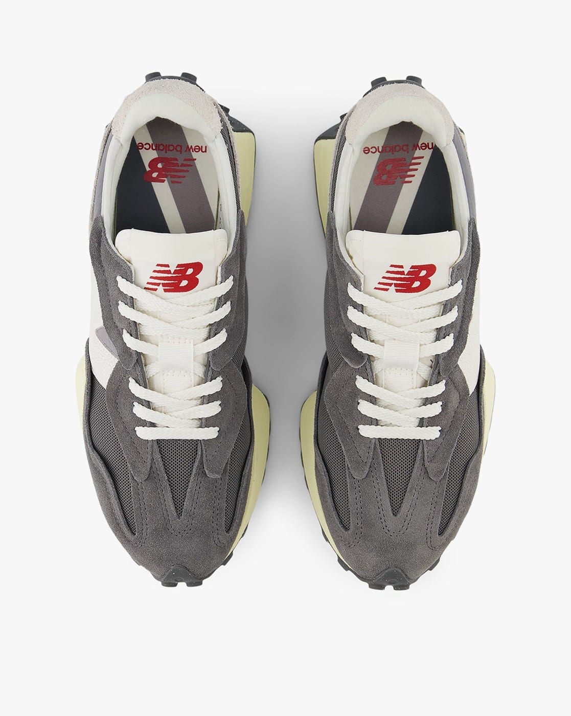 Buy NEW BALANCE 327 Lace-Up Walking Shoes | Grey Color Men | AJIO LUXE