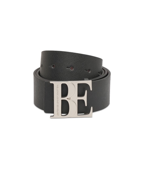 United Colors of Benetton black belt with white stitching small new with tag Buy United Colors of Benetton Men main image 4