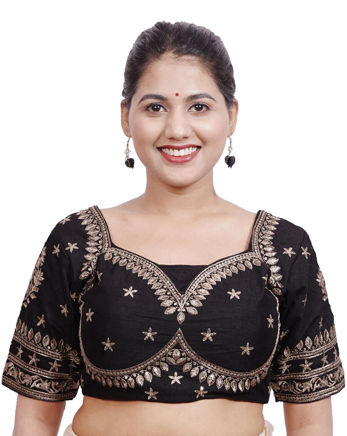 Buy Black Blouses for Women by CHOLI DAMAN Online | Ajio.com