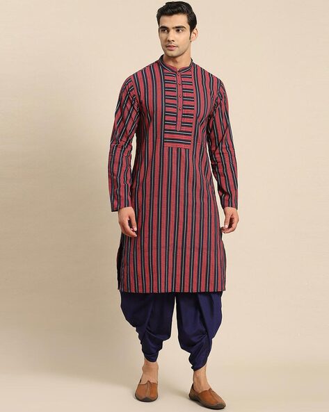 Kisah Men Self-design Long Kurta