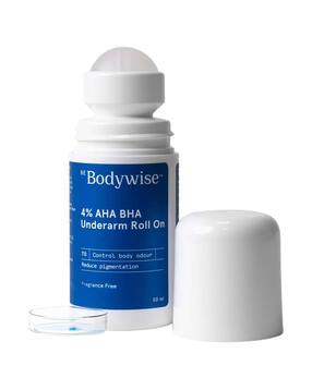 be bodywise 4 AHA BHA Underarm Roll On - Fragrance Free-picture-26