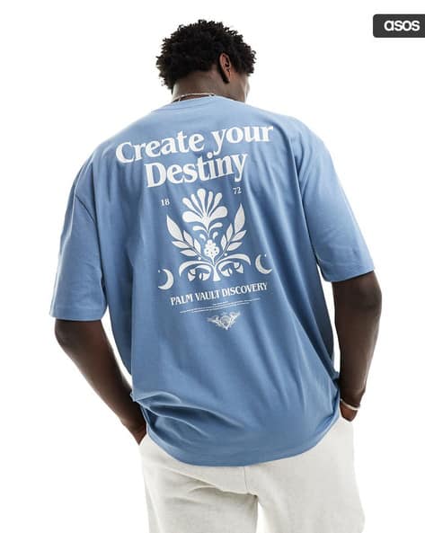 Buy Blue Tshirts for Men by ASOS DESIGN Online