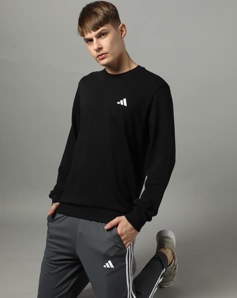 Men Crew Logo Sweatshirt