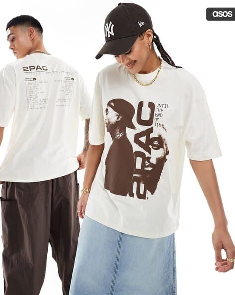 tupac t shirt asos